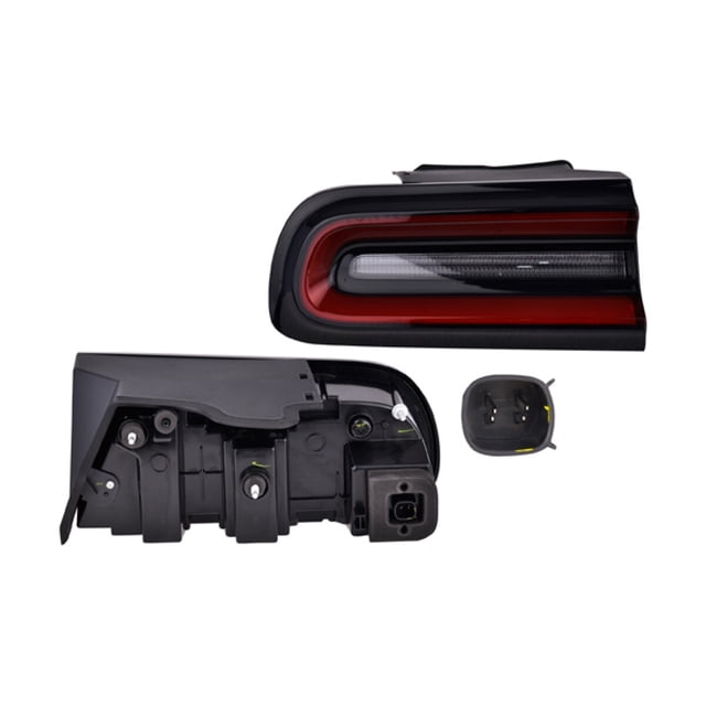 Calavera DEPO Challenger 2015 A 2020 Dodge Exterior Izquierdo Con Leds