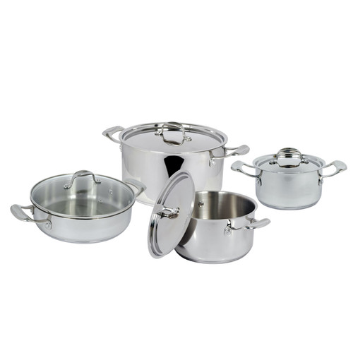 Better Chef 8Piece Stainless Steel Cookware Set