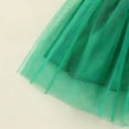 thumbnail image 5 of CPNG Toddler Girls St. Patrick’s Day 2-Piece Outfit Set - Shamrock Print Sleeveless Dress + Clover Bow Headband - Tulle Tutu Skirt Irish-Themed Clothing for Parades, Parties & Holiday Photos, 5 of 8