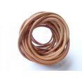 thumbnail image 3 of YQHWQ Lacets Ronds en Cuir Véritable Marron 63 Pouces, 3 of 3
