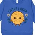 thumbnail image 3 of Inktastic Little Latka Cute Hanukkah Design Toddler Sweatshirt, 3 of 4