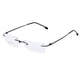 thumbnail image 2 of Gafas sin Montura de Metal Macarena Negro Lentes Ligero, 2 of 8