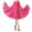 Hot Pink, variant on EHRWE Skirts For Women Large Swing Half Skirt Lace Dance Skirt Ballroom Practice Skirt Performance Skirt For Carnival Festival Party