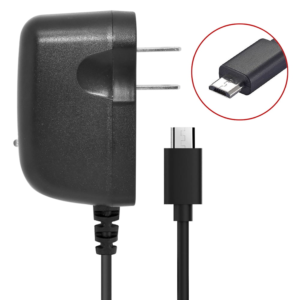 For Nokia Lumia 2520 Premium Home Wall Charger with Built-In Micro USB  Cable 