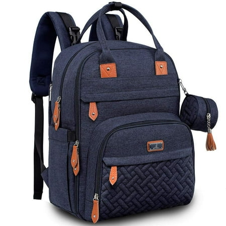 Diaper top changing backpack