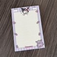 thumbnail image 4 of Cuaderno de notas adhesivas kawaii Sanrio Kuromi Cinnamoroll AnimeMelody Pochacco manual rasgable para estudiantes ﻿ papelería Regalo para niños, 4 of 4
