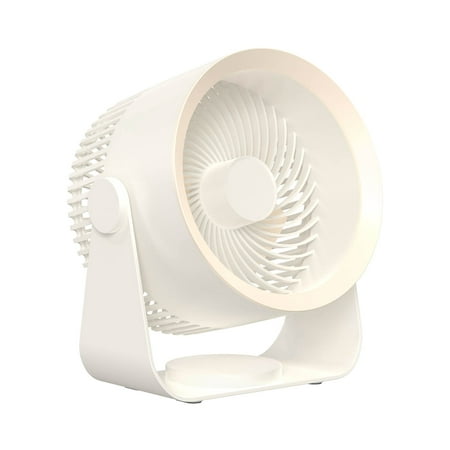 

Portable Mini Fan 3 Speeds With Night Light 180° Rotation USB Charging Quiet Fan - Quiet Portable Tabletop Fan For Home Bedroom