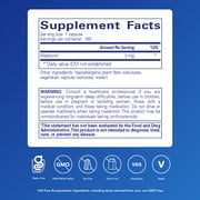 Pure Encapsulations Melatonin 3 mg - Antioxidant Supplement to Support Natural Sleeping & Relief of Occasional Sleeplessness - for Natural Sleep Support* - 180 Capsules