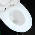 thumbnail image 3 of KAKOWELY Waterproof Toilet Seat Pad Cover PVC Toilet Seat Cover 1Set, 3 of 8