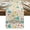 Beige, variant on Turquoise Hearts Table Runner Modern Three-Leaves Colorful Polka Dots Tablerunners 13 x 120 Inch, Table Decorations Tabletop Scarf for Summer Gathering Holiday Farmhouse Kitchen Dining Decor