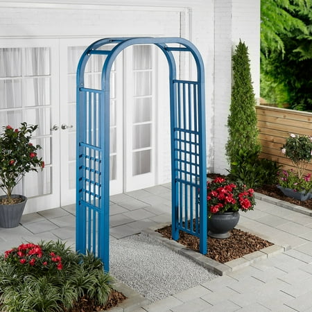 Mainstays Seaton Creek 80" Steel Outdoor Garden Arbor