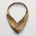 thumbnail image 3 of Korean Style Satin Headband for Everyday Home and Casual Wear — Soft Elastic Hair Band for Washing Face and Bathing, Rose Gold, 3 of 3