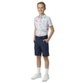 thumbnail image 3 of Birdie Bound Boys Print Performance Golf Polo Shirt with UPF50, Sizes XS-XL, 3 of 5