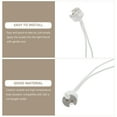 thumbnail image 4 of QUMONIN VILLCASE 20PCS MR16/GU5.3 Ceramic Lamp Socket with Wire, 4 of 8