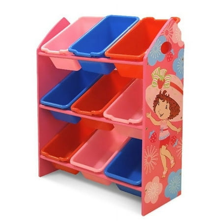 Strawberry Shortcake 9 bin Toy Organizer Shelves