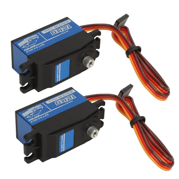 Servo Digital Para Coche RC, Servo Digital De Alta Capacidad Antiinterferencias 12 Kg Para Reemplazo