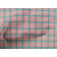 thumbnail image 4 of oneOone Cotton Poplin Fabric Madras Check Print Sewing Fabric BTY 56 Inch Wide, 4 of 4