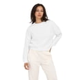 thumbnail image 4 of ONLY Sudadera para mujer - ONLSWEAT LIFE CREW OVERSIZE SWT, cuello redondo, mezcla de algodón Blanco S (Small), 4 of 7