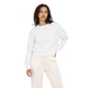 thumbnail image 4 of ONLY Sudadera para mujer - ONLSWEAT LIFE CREW OVERSIZE SWT, cuello redondo, mezcla de algodón Blanco S (Small), 4 of 7