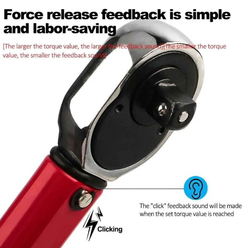 ZPAQI Adjustable Torque Wrench Tire Changing Torque Wrench for Secure Wheel Mounting