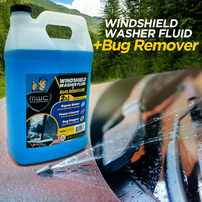 Rain-X Bug Remover Windshield Washer Fluid 1 Gallon