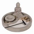 thumbnail image 1 of Zen Décoration de Table Bouddha avec Porte-Bougie-Pa, 1 of 4