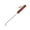 A - 31.8cm, variant on TEPgvh BBQ Meat Turner and Flipper, Stainless Steel Grilling Hooks with Wooden Handle,A,31.8cm