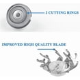 thumbnail image 3 of xianlin-Shaver Replacement blades,Electric Razor Replacement head,4-Pack, 3 of 4