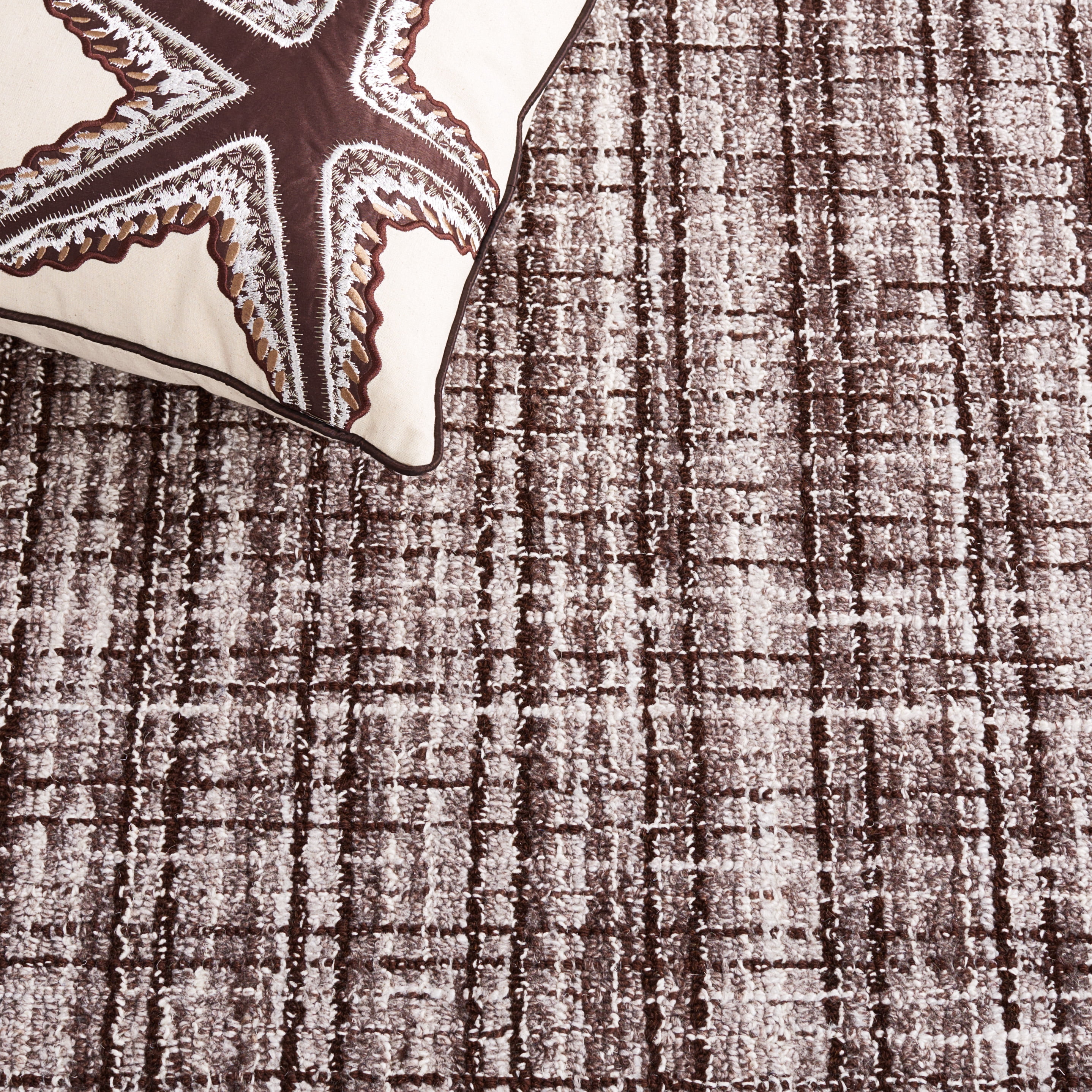 SAFAVIEH Abstract Aifric Trellis Area Rug, Brown/Gray, 5' x 8'