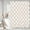 White & Cream, variant on Aesthetic Checkerboard Grid Pattern Shower Curtain, White Cream Modern Shower Curtain Sets Decoration 71x71 Inch with Hooks