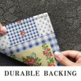 thumbnail image 6 of Pioneer Flower Floral Print Pattern Door Rugs,Washable Non Slip Door Mats Indoor,Decorative Door Mats,Entry Mat Indoor for Entrance,Bedroom,Kitchen,Bathroom,17"x30", 6 of 6