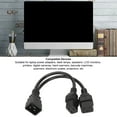 thumbnail image 2 of Cable dual IE IE, cable de alimentación dual IEC320 C19 a IE Y Cable dual IE Rendimiento de gama alta, 2 of 8
