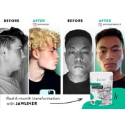 JAWLINER® Fitness Chewing Gum - Mint Sugar Free Gum - Harder than Regular Gum - 2 months pack
