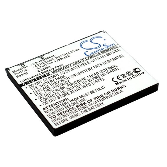 Battery for HP iPAQ 300 310 312 314 316 FA976AT FA977AA FB077AA FB078AA FB079AT