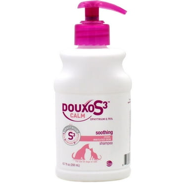 Douxo S3 Calm Shampoo 6.7 oz (200 mL) - For Dogs and Cats with Allergic, Itchy Skin