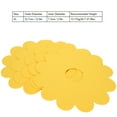 thumbnail image 1 of 5pcs Pet Cat Recovery Collar Yellow Flower Soft Elizabethan Cone Anti Bite Anti Lick Wound Healing Protection(XL ), 1 of 8