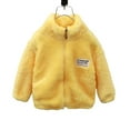 thumbnail image 2 of Abrigo De Invierno Para Niños Pequeños, Niños, Niñas, Prendas De Vestir Exteriores, Chaqueta De Terciopelo De Otoño, Top De Terciopelo Coral Odeerbi LM103-7664, 2 of 4