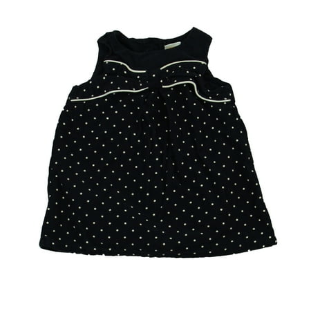 

Pre-owned Gymboree Girls Blue | White | Polka Dots Jumper size: 6-12 Months