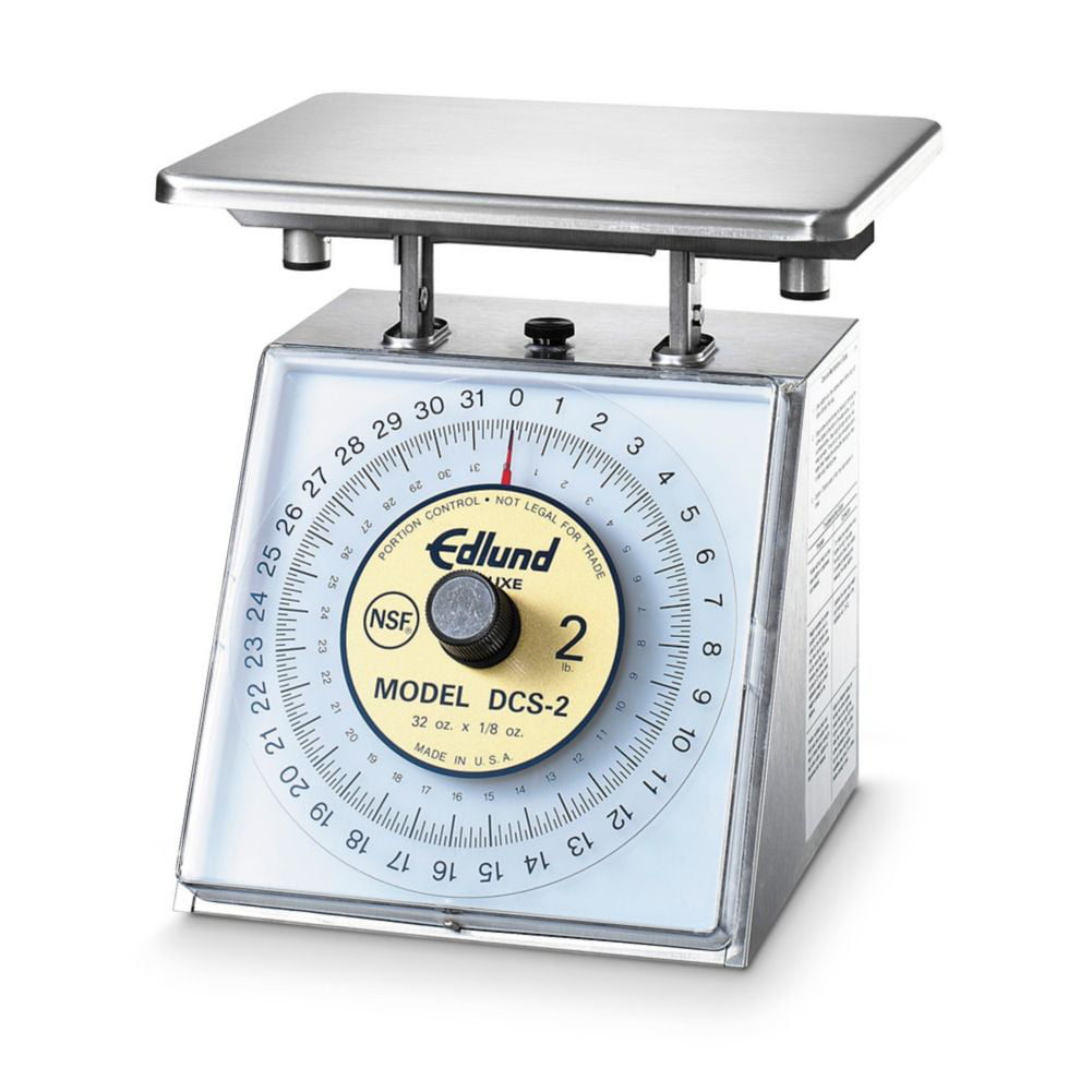 Update International 20 Lb S/S Analog Portion Control Scale UPS-820 