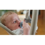 Nuby Softees Infant Pacifier and Teether for Babies, 4 Count