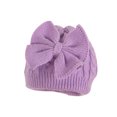 thumbnail image 1 of ITFABS Kids Woolen Hat, Solid Color Bowknot Knitted Cap Earmuffs Hat Beanie, 1 of 9