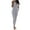 Grey, variant on Women's Sleeveless Trouser Suit 2 Piece Set Slim Fit Plain Sporty Streetwear Outfit Comfortable Stylish Casual Wear