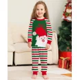 thumbnail image 5 of Conjunto de pijamas navideños 2024 con estampado de rayas para madre, padre e hijos, ropa de dormir informal suave de 2 piezas, atuendo de aspecto familiar, 5 of 5
