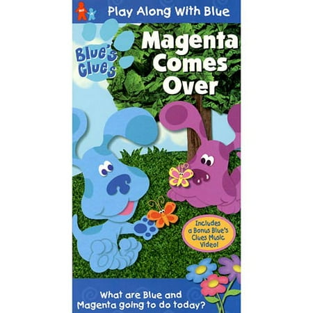 Blues Clues - Magenta Comes Over (VHS, 2000)