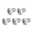 thumbnail image 1 of 5Pack 5/16-18 x 5/8" Torx Security Machine Screws Bolt, Silver Tone, 1 of 6