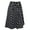 Gray, variant on Vedolay Skorts Skirts For Women Women's Boho Floral High Waist Ruffle Trim Asymmetrical A Line Flared Long Skirt,Black XL