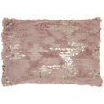 thumbnail image 1 of HomeRoots 386438 Stylish Handcrafted Blush Accent Throw Pillow, 1 of 1