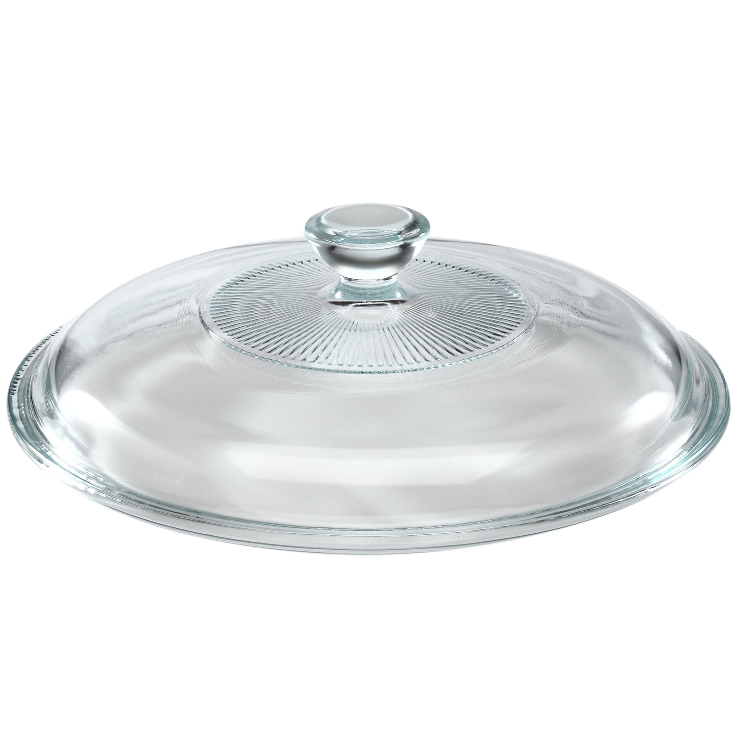 Pyrex, Dining, Pyrex 682c 37 Replacement Lid Clear Doomed Glass Cookware  Oval Tab Handles