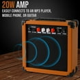 thumbnail image 2 of LyxPro Electric Guitar Amplifier 20 Watt Guitar Amp w/Built-In Speaker, 2 of 5