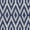 Blue, variant on SAFAVIEH Martha Stewart Salah Geometric Cotton Area Rug, Blue/Grey, 3' x 5'